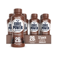 Fairlife Core Power Protein Shake, Chocolate, 26g Bottle, 14oz, 12 Pack